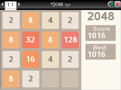 2048: Classic and X-Tile | Archives | Cemetech