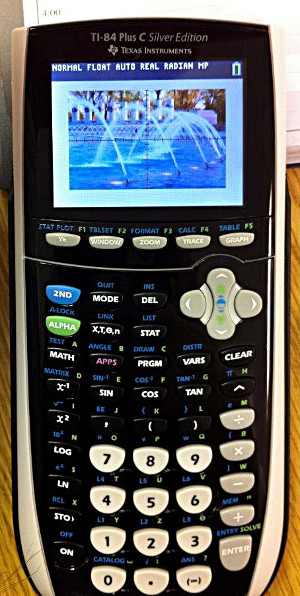 TI-84 Plus C color-screen calculator